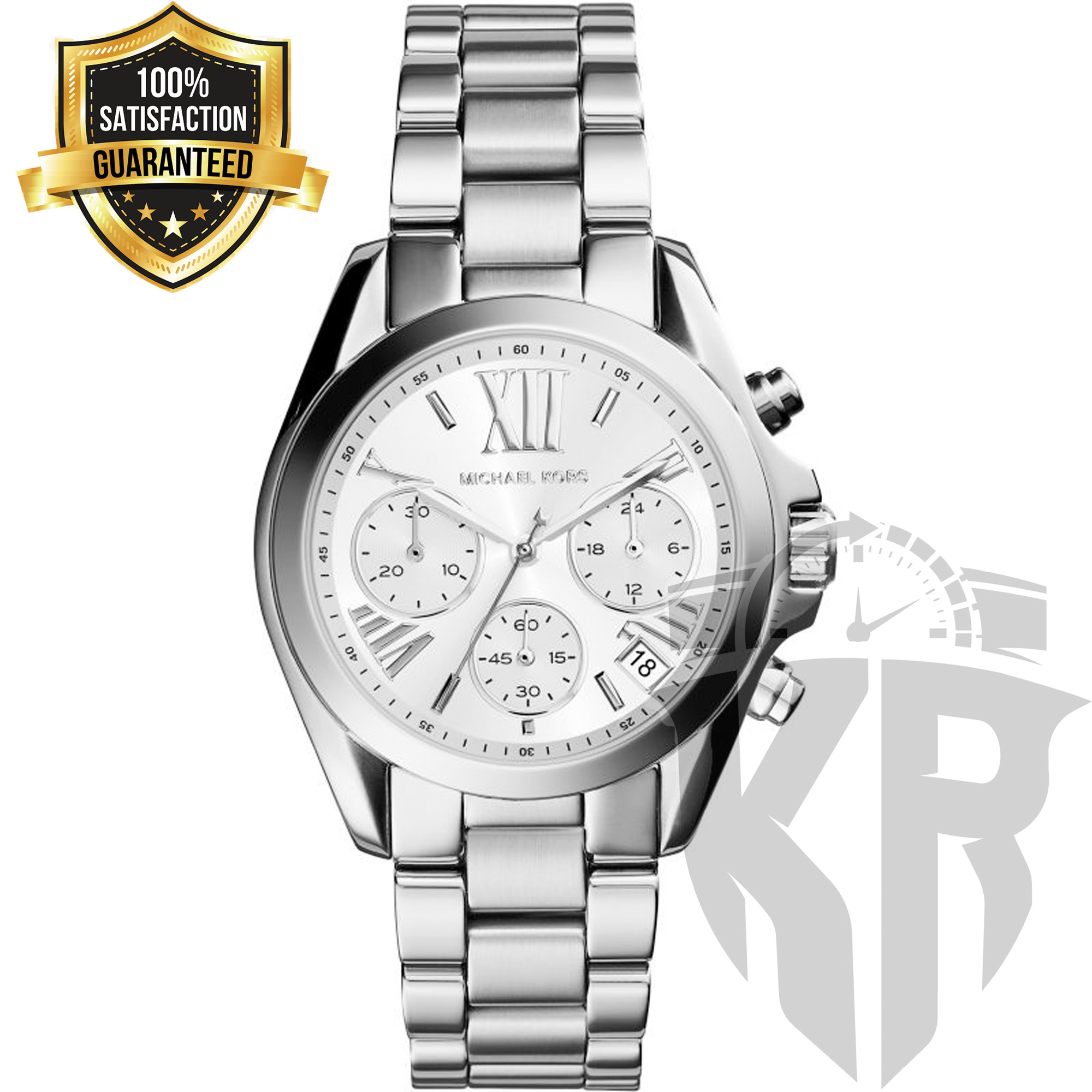 michael kors mini bradshaw silver