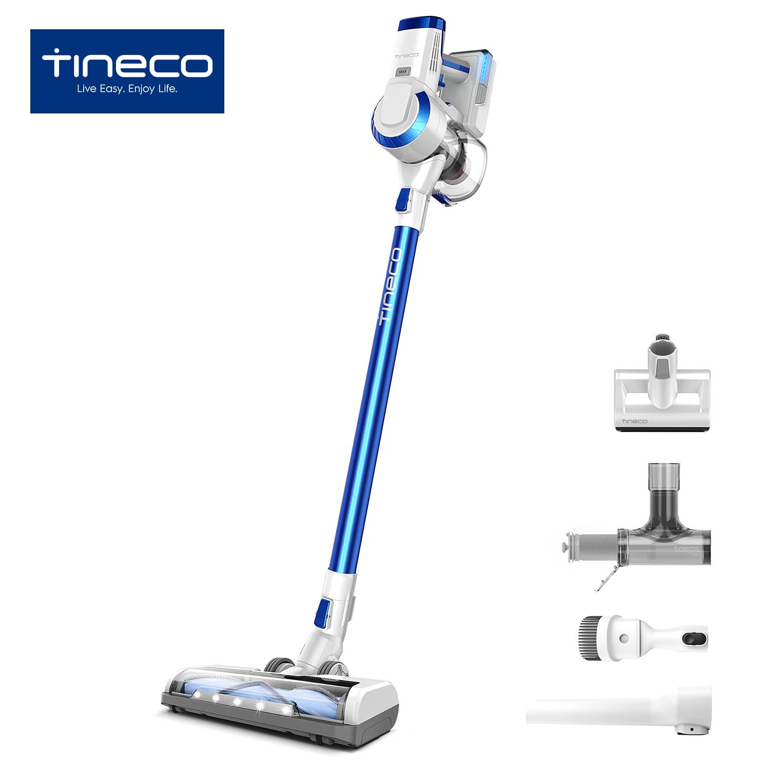 [24 Month Warranty] TINECO A10 Hero Vacuum Cleaner Cordless 2-in-1 Handheld Stick Vacuum 350W Rating Power Strong Suction Lightweight LED Powered Brush for Deep Clean Pet Hair Home Floor Carpet