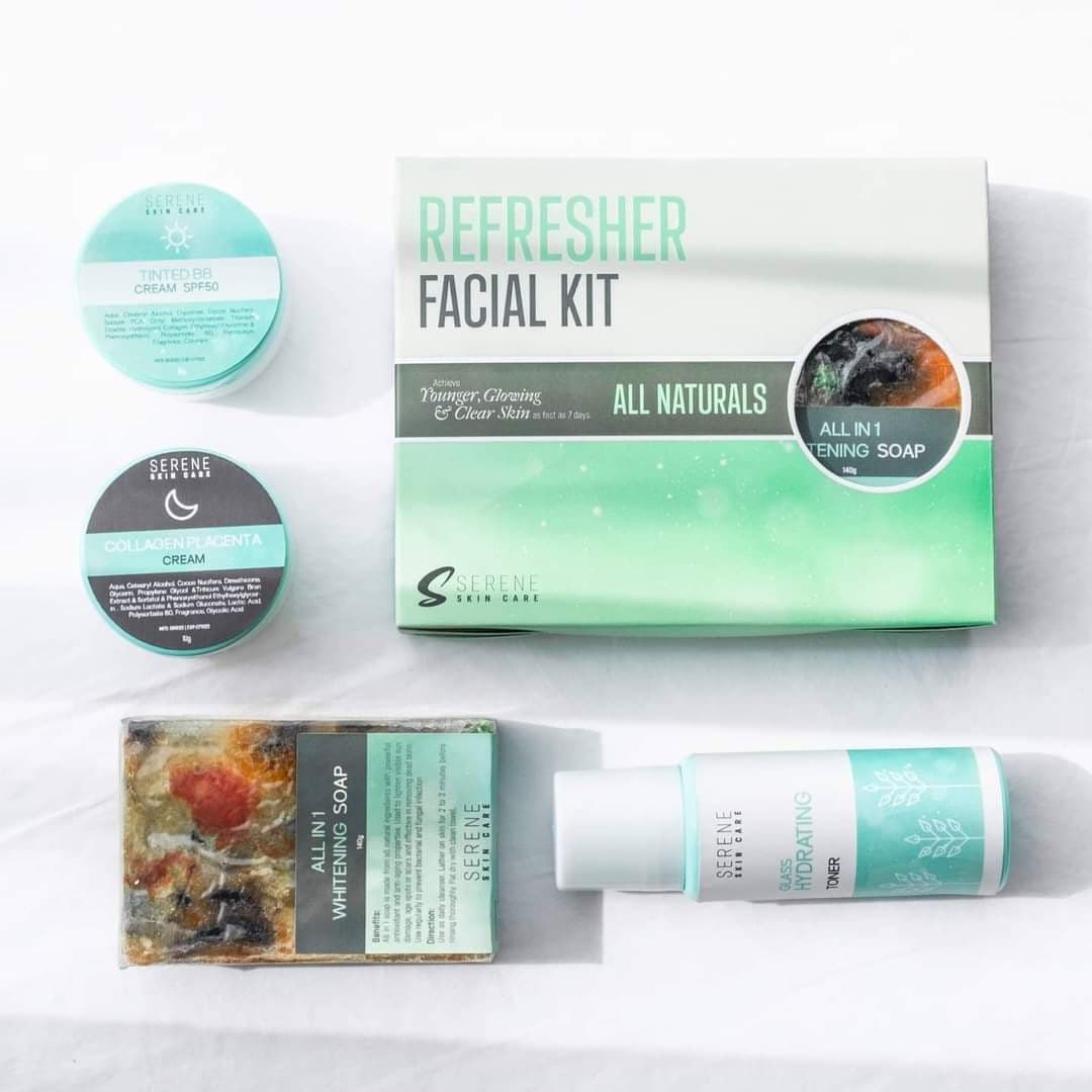 SERENE SKINCARE Refresher Facial Kit (New & Improved Formulation