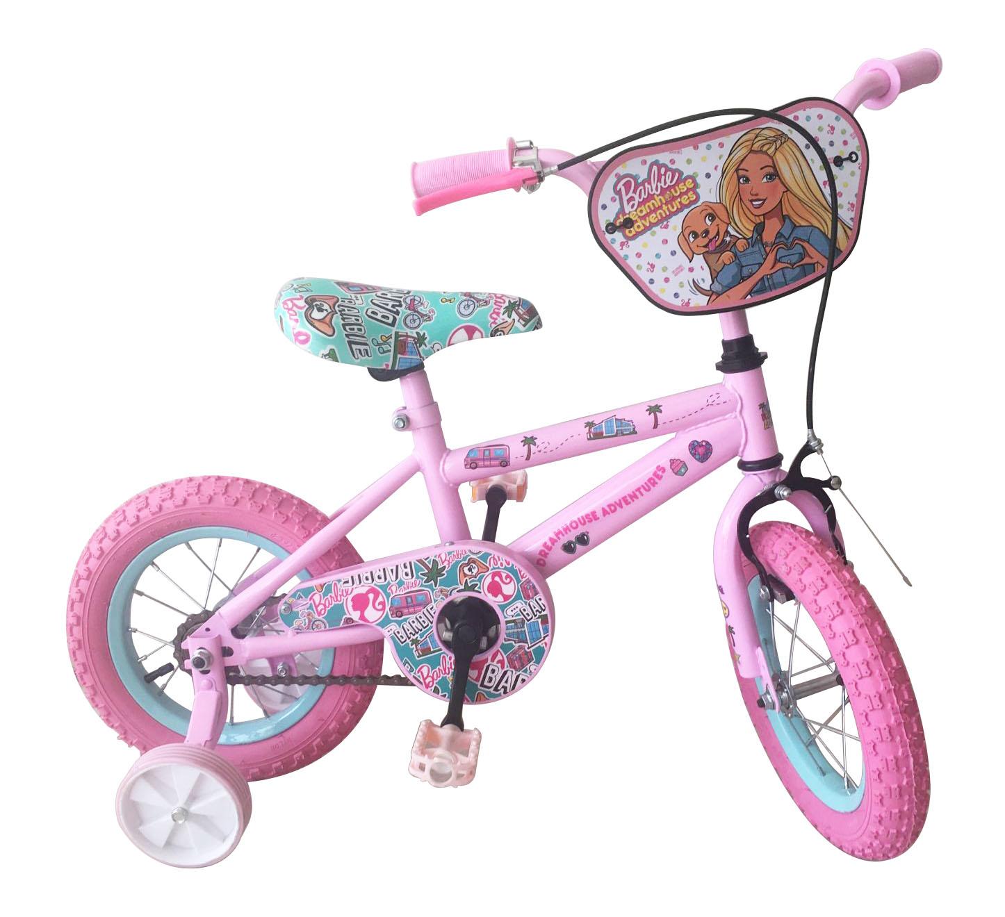 barbie with bicycle