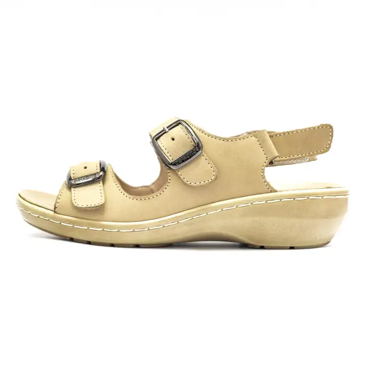 beige sandals