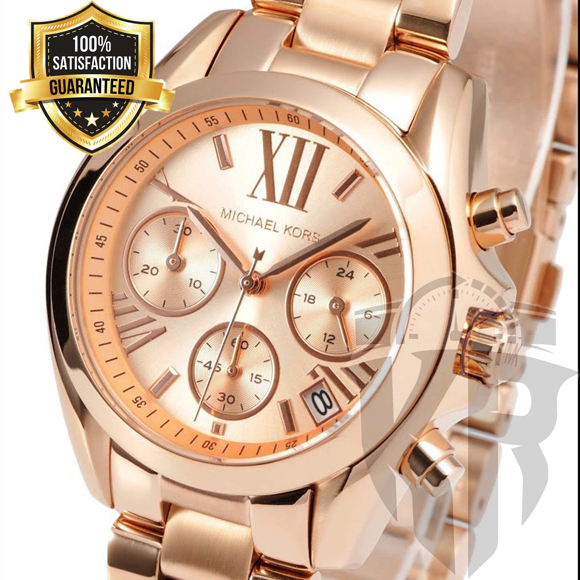 mk mini bradshaw rose gold