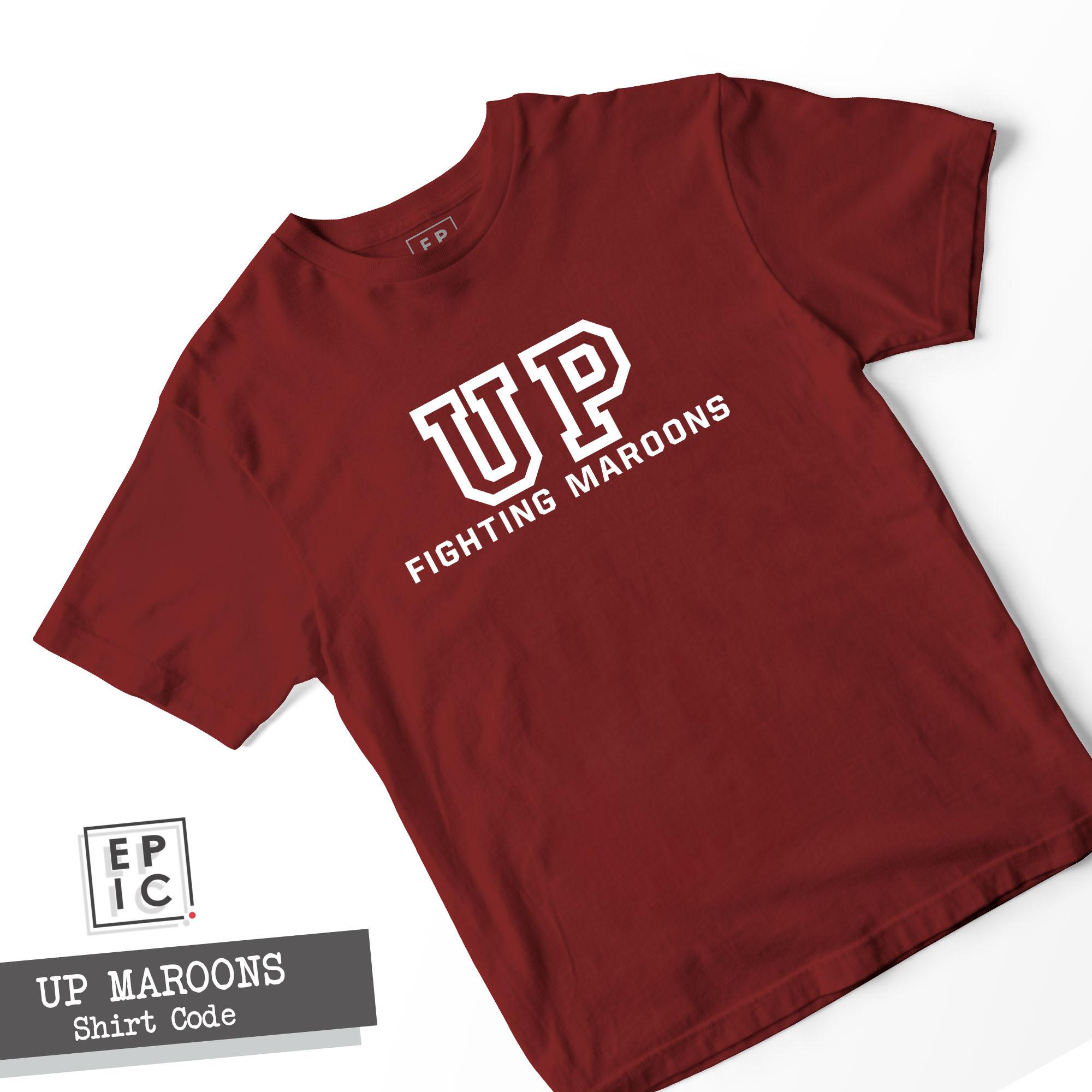 UNIVERSITY SHIRT - UP FIGHTING MAROONS 