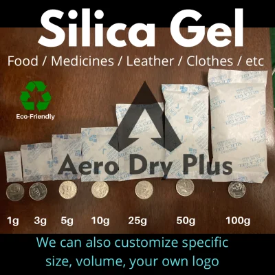Food, Med, Leather, etc Silica Gel Desiccant Absorbent Drying Agent, absorbs moisture humidifier