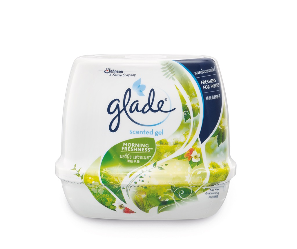 Glade Scented Gel Morning Freshness Scent 180g Lazada PH