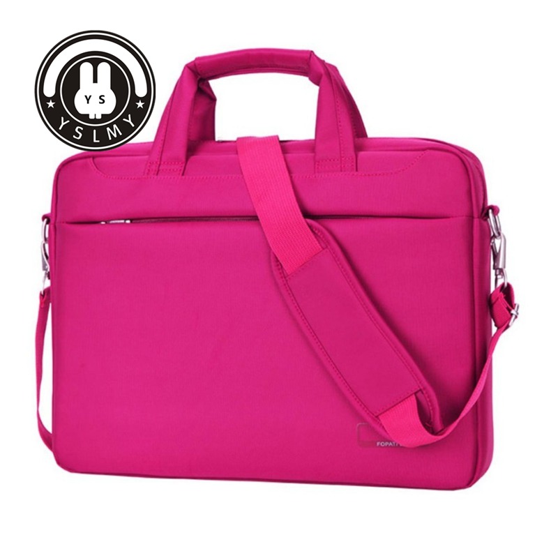 YSLMY Travellers Multi-functional Nylon Water Resistant Laptop Handbag ...