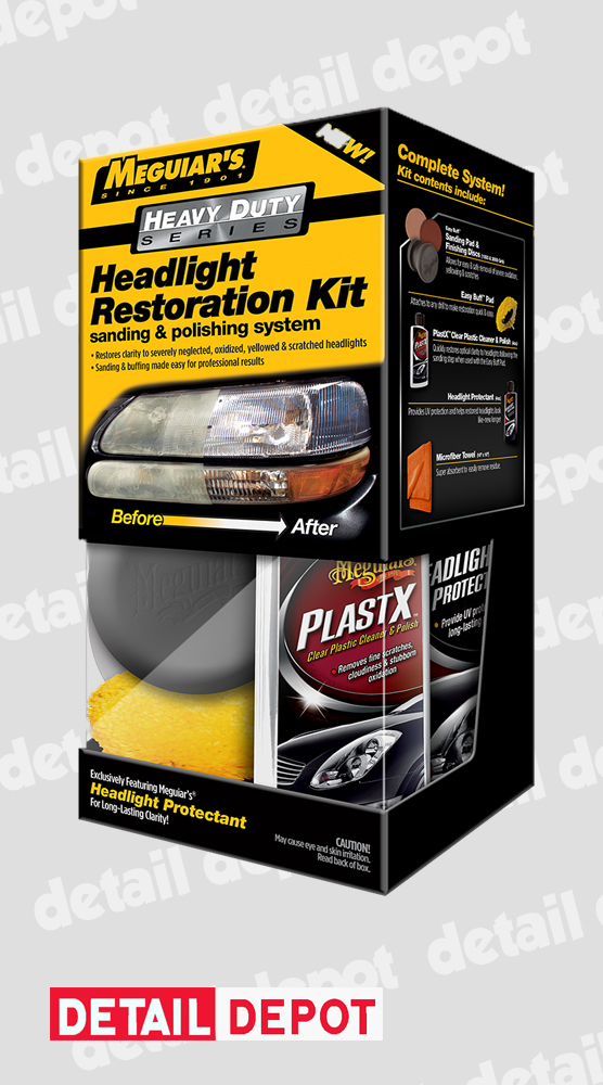 Meguiar's G3000 Heavy Duty Headlight Restoration Kit