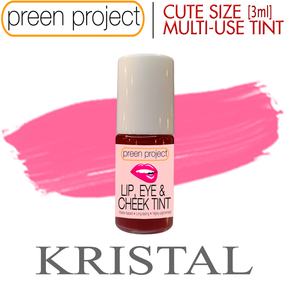 PREEN PROJECT Long lasting lip tint , Best Eye Cheek and Lip Tint , natural water gel based high