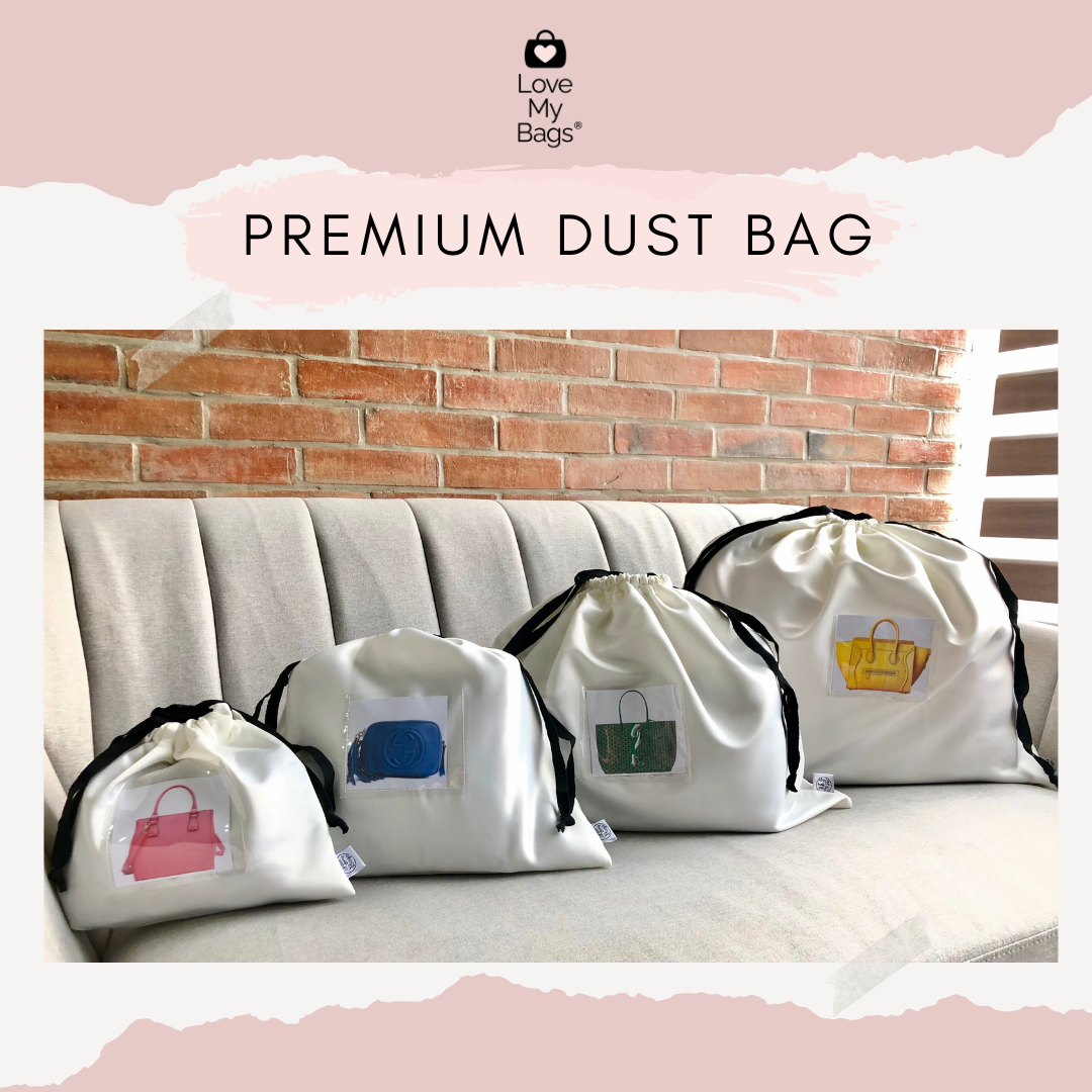 Love My Bags Premium Dust Bag Large for storage travel closet
