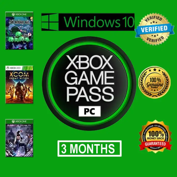 3 months of xbox game pass