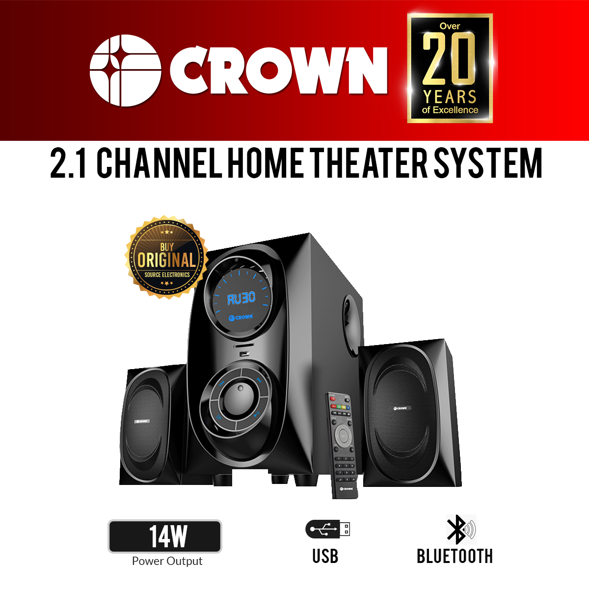 cheapest 2.1 home theater