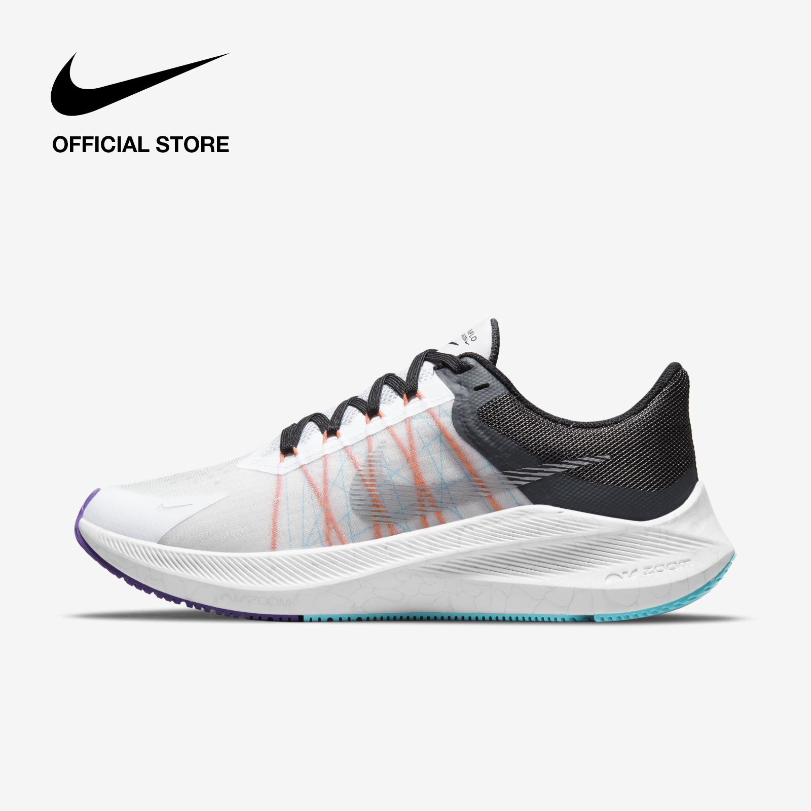Zoom Winflo 8 Running Shoes - White 