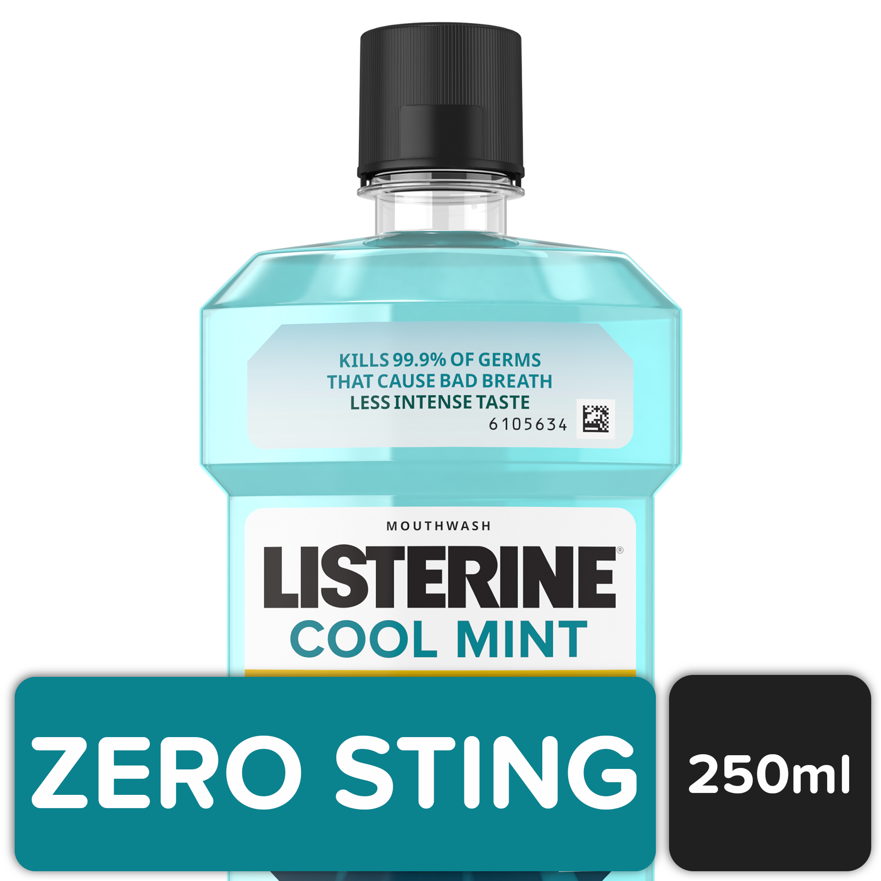 Listerine Cool Mint Zero Mouthwash 250ml | Lazada PH