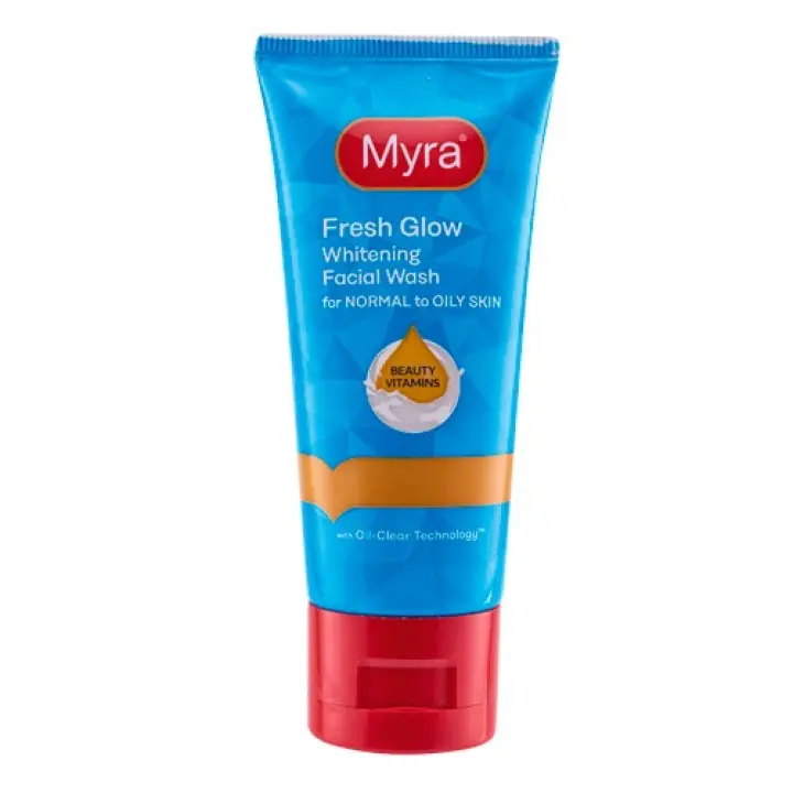 myra e fresh glow facial wash