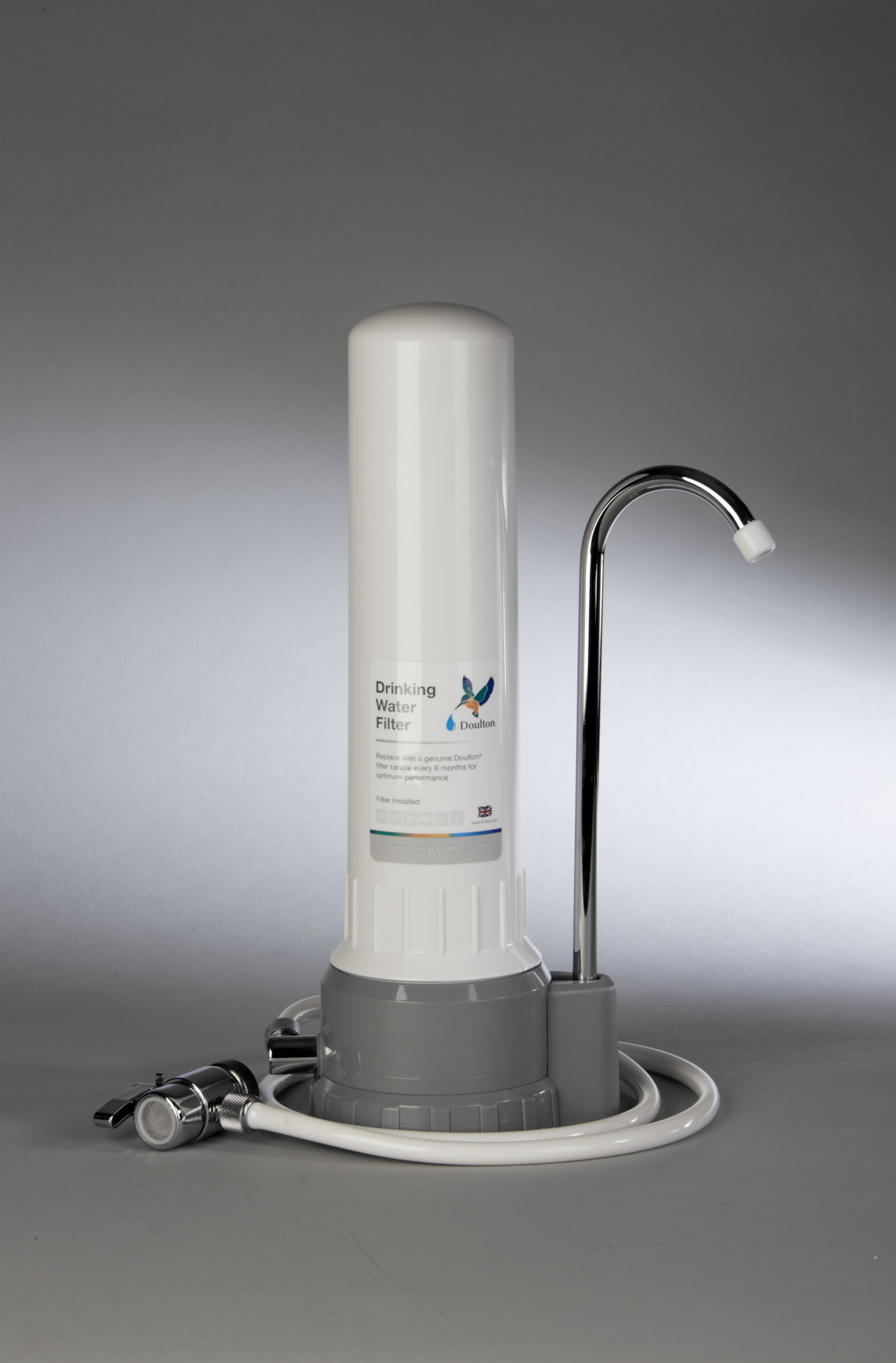 British Berkefeld Doulton Water Filter ® HCP Countertop Water Filter