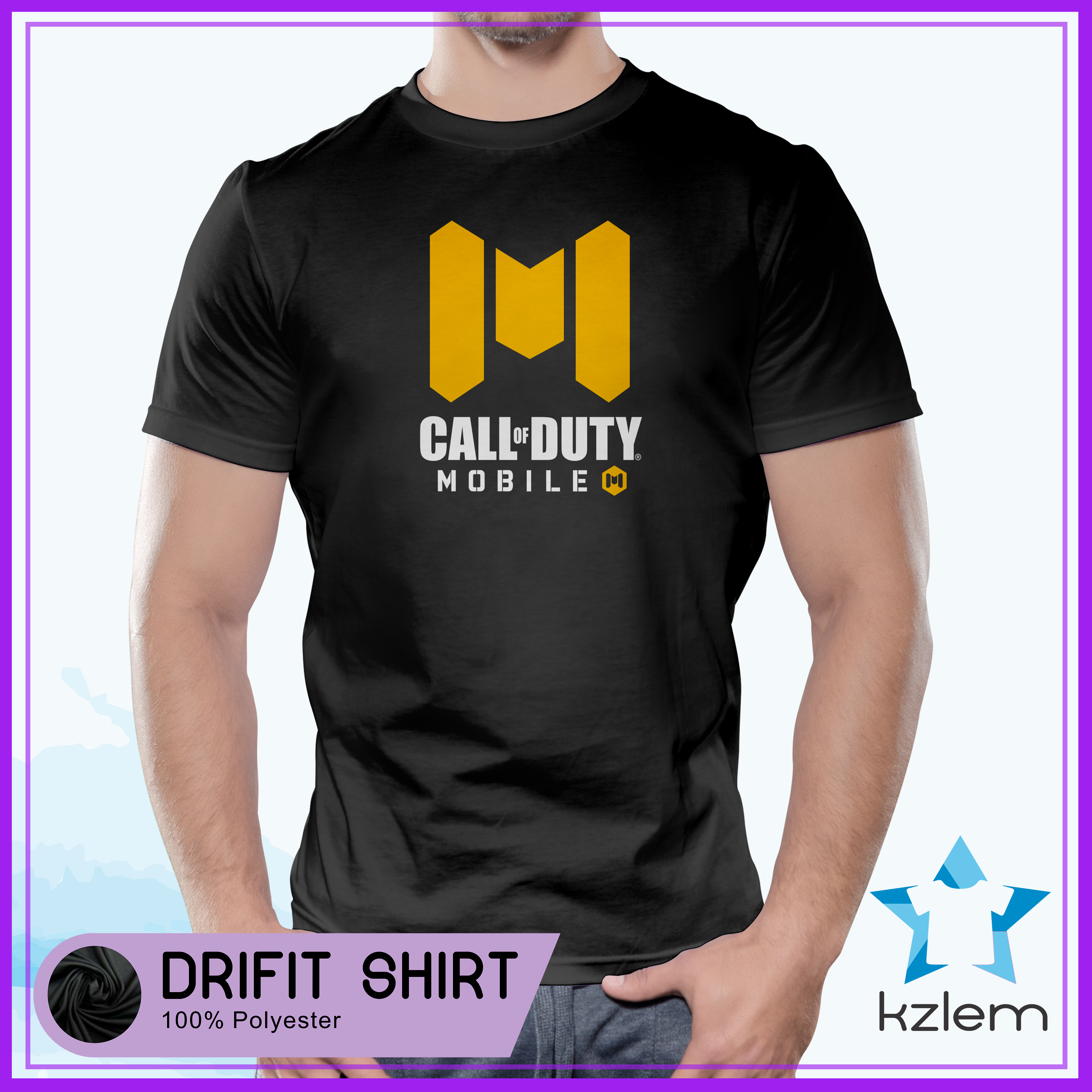 Drifit (100% polyester) Gamer T shirt 