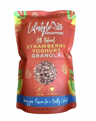LIFESTYLE GOURMET Strawberry Yogurt Granola