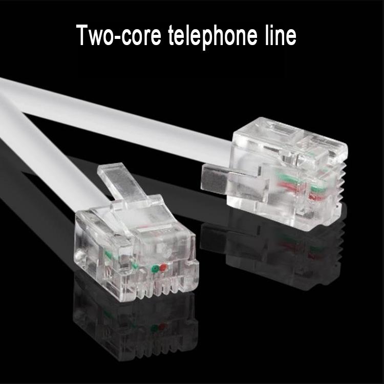IDEAL1 RJ11 Cable Telephone Line Wire Twocore 5m 10m 20m 100m Lazada PH