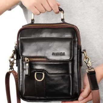 mens soft leather messenger bag