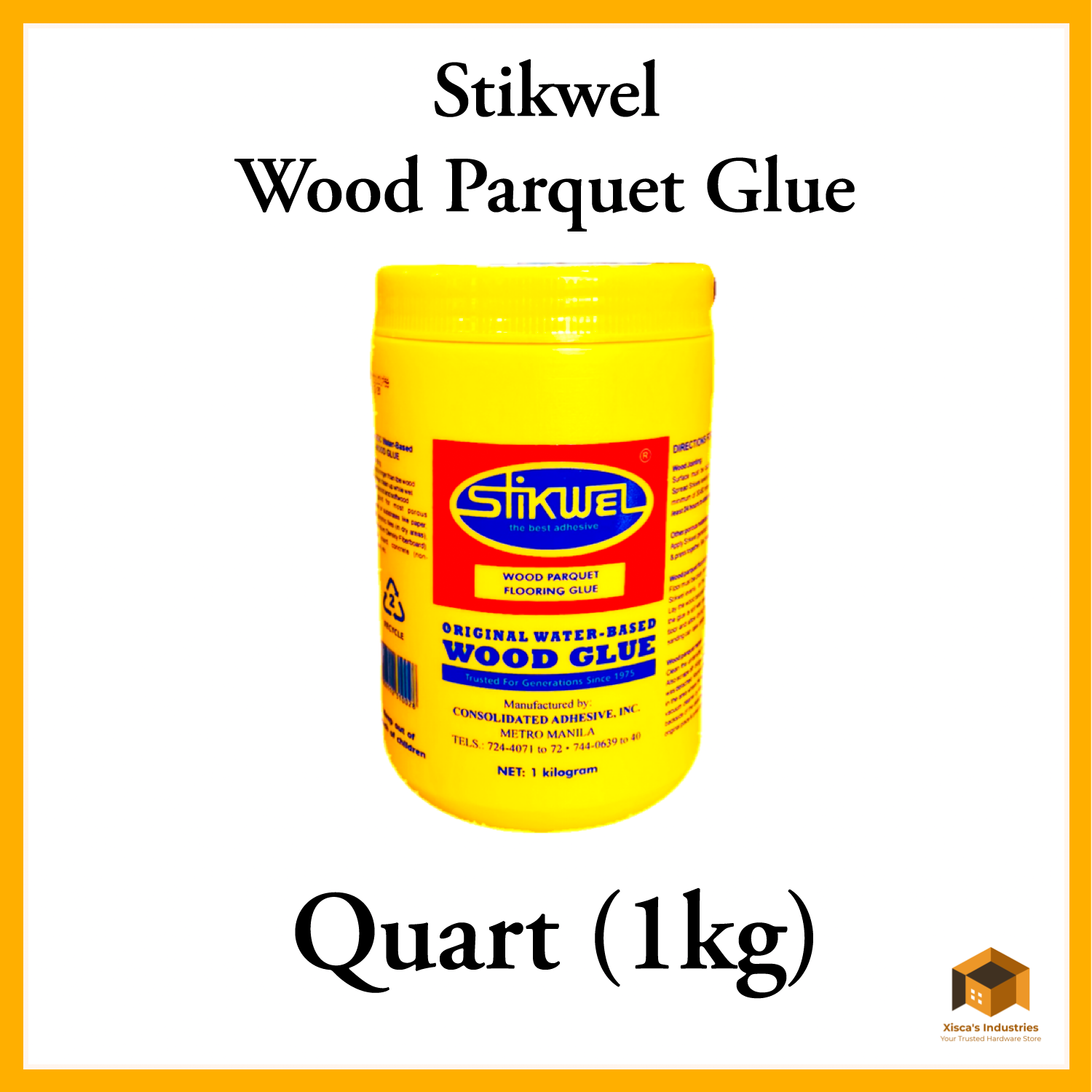 Stikwel Wood Parquet Flooring Glue 1kg Lazada PH