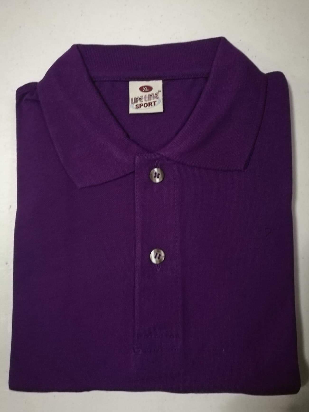 Lifeline Polo shirt (Violet) | Lazada PH