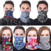 Eusee buff headkerchief bike mask washable face mask multiband scarf