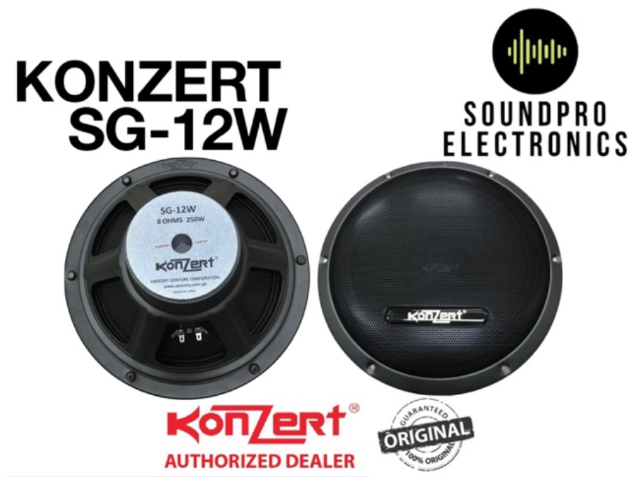 konzert speaker 12 inches price