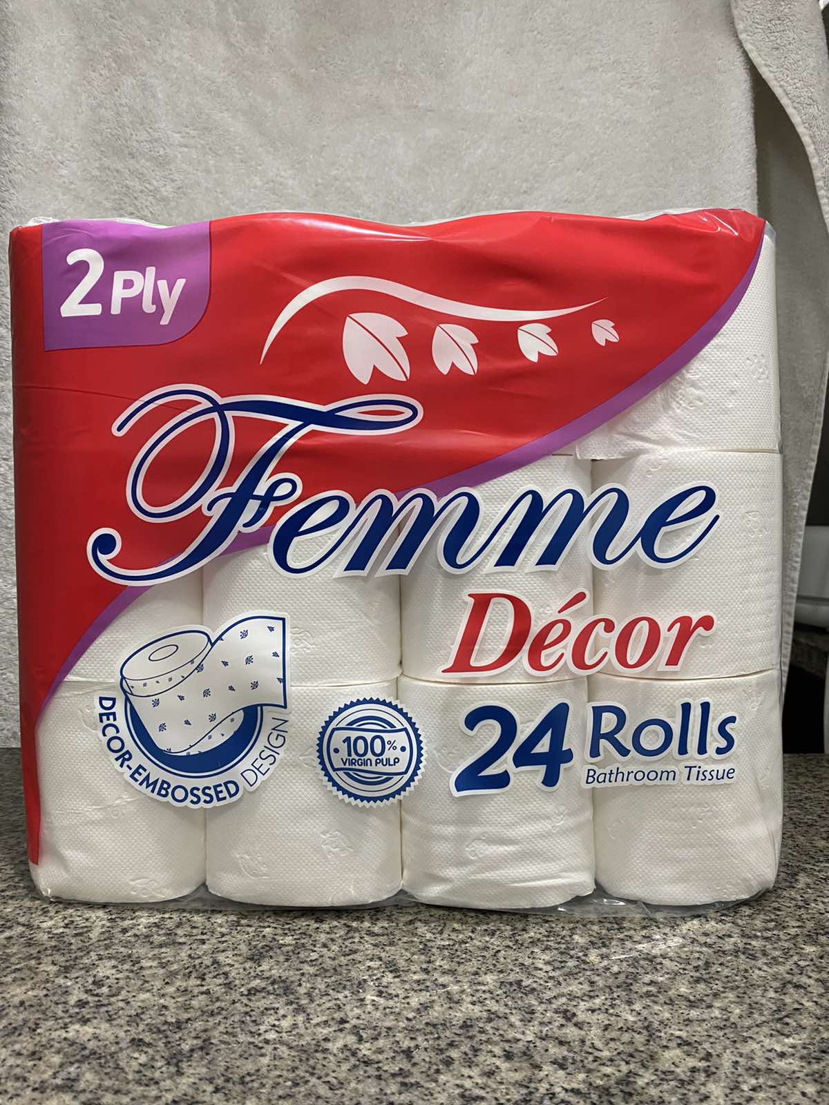 Femme Bathroom Tissue 24 Rolls 300 Sheets 2ply Lazada PH