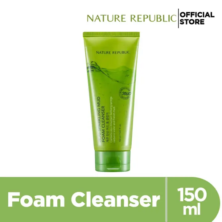 jeju sparkling foam cleanser