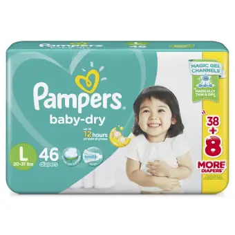 pampers baby dry jumbo