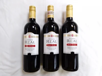 3 Bottles Fonda Real Spanish Red Wine