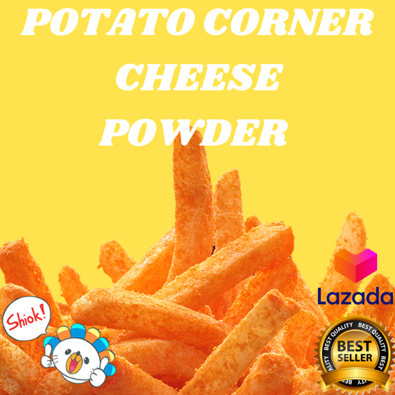 AUTHENTIC POTATO CORNER Cheese Powder for french fries, chips, nachos