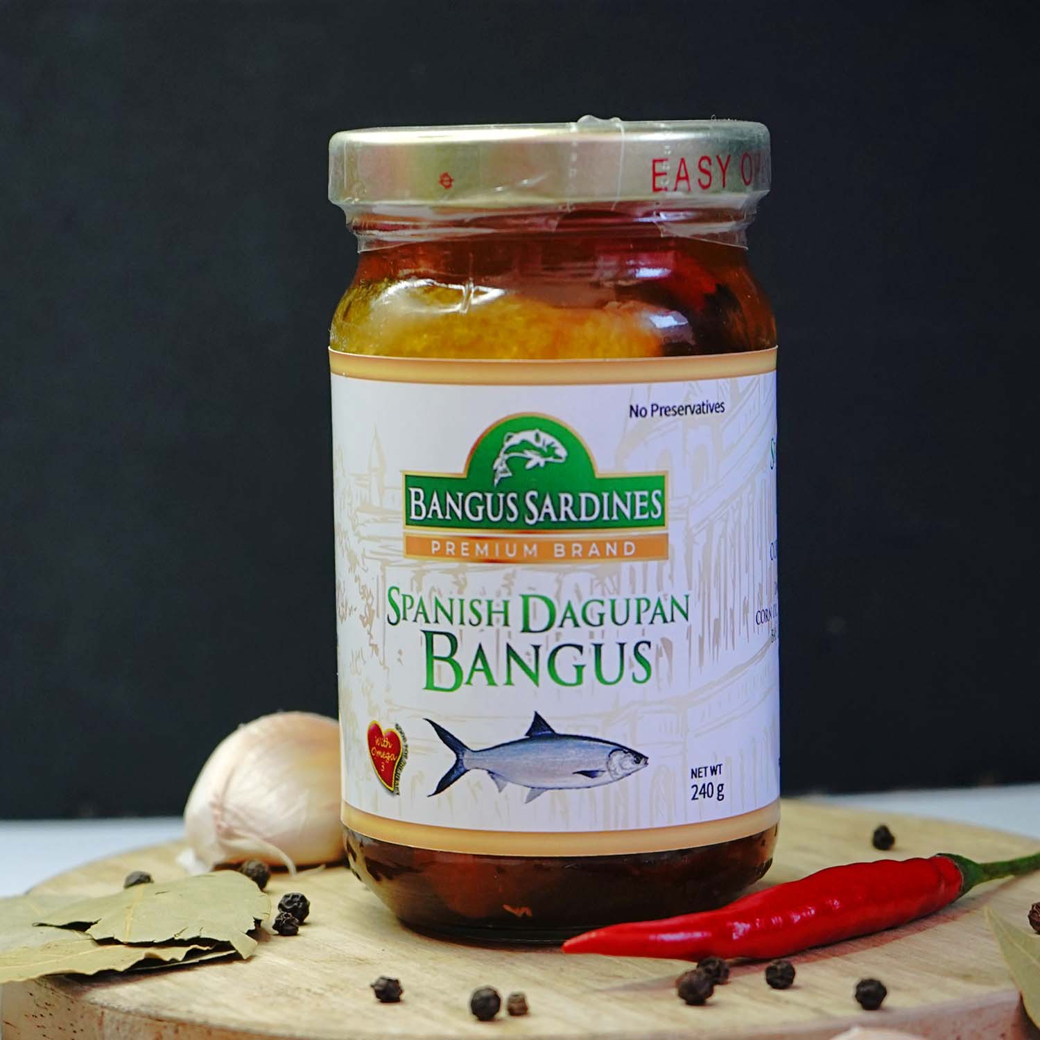 Premium Spanish Style Dagupan Bangus Sadines in jar Lazada PH