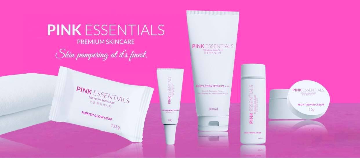 pink essentials premium skincare