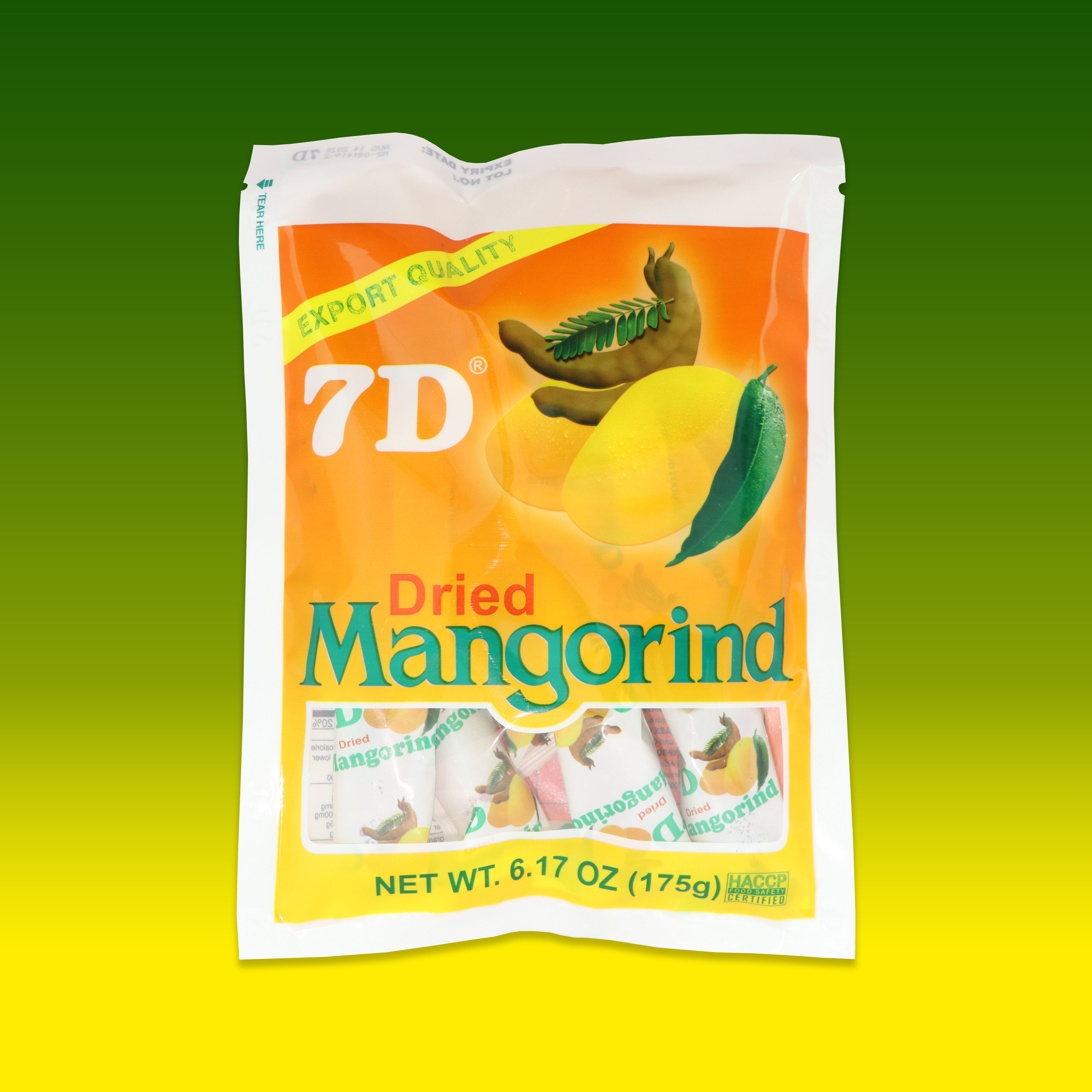 7D Dried Mangorind 175g (10 Packs) Lazada PH