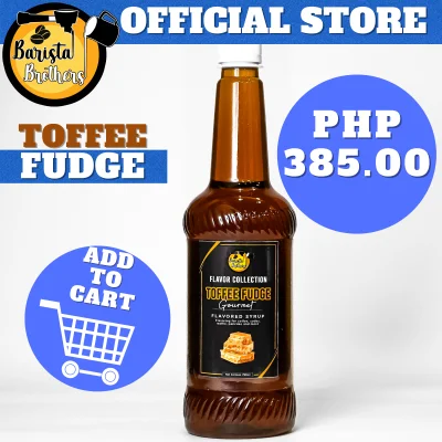 Toffee Fudge Flavor Syrup for Hot or Iced Coffee, Milk Tea, Iced Tea, Frappe, Baking, Flavor Syrup for Hot or Iced Coffee, Milk Tea syrup, Iced Tea syrup, Frappe syrup, Baking syrup, pancake syrup, cheaper torani syrup, cheaper davinci syrup, syrup for co