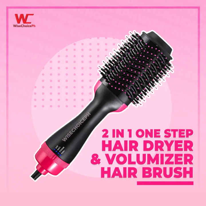 one step dryer & styler brush