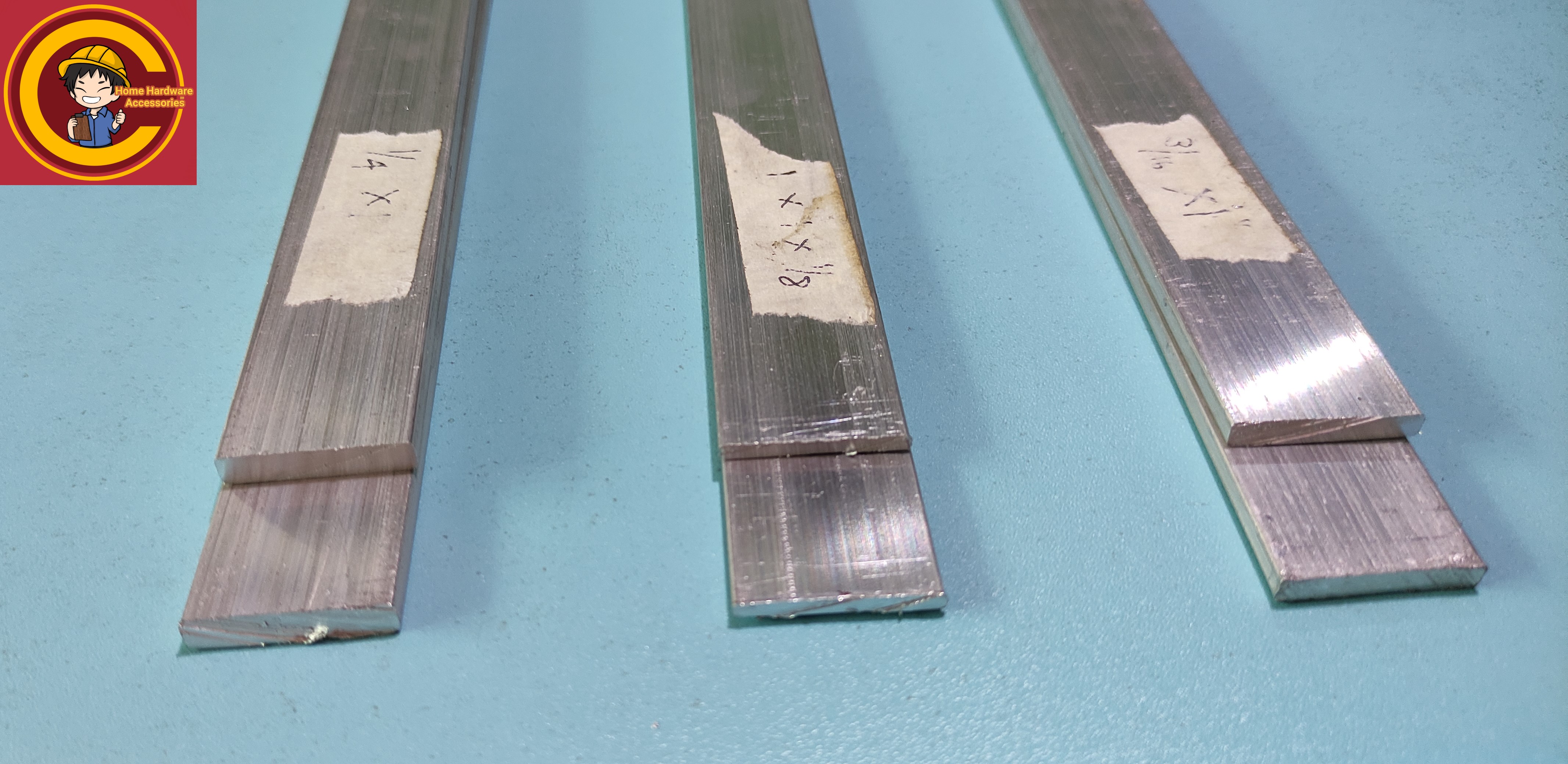 Aluminum Flat Bars 18 inches long (available in different thickness