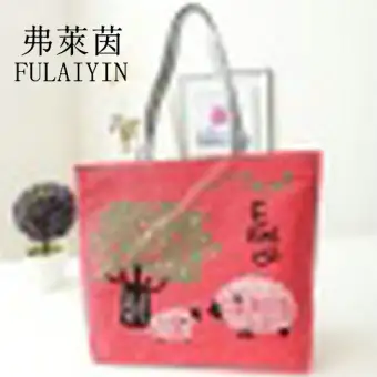 cute korean tote bags