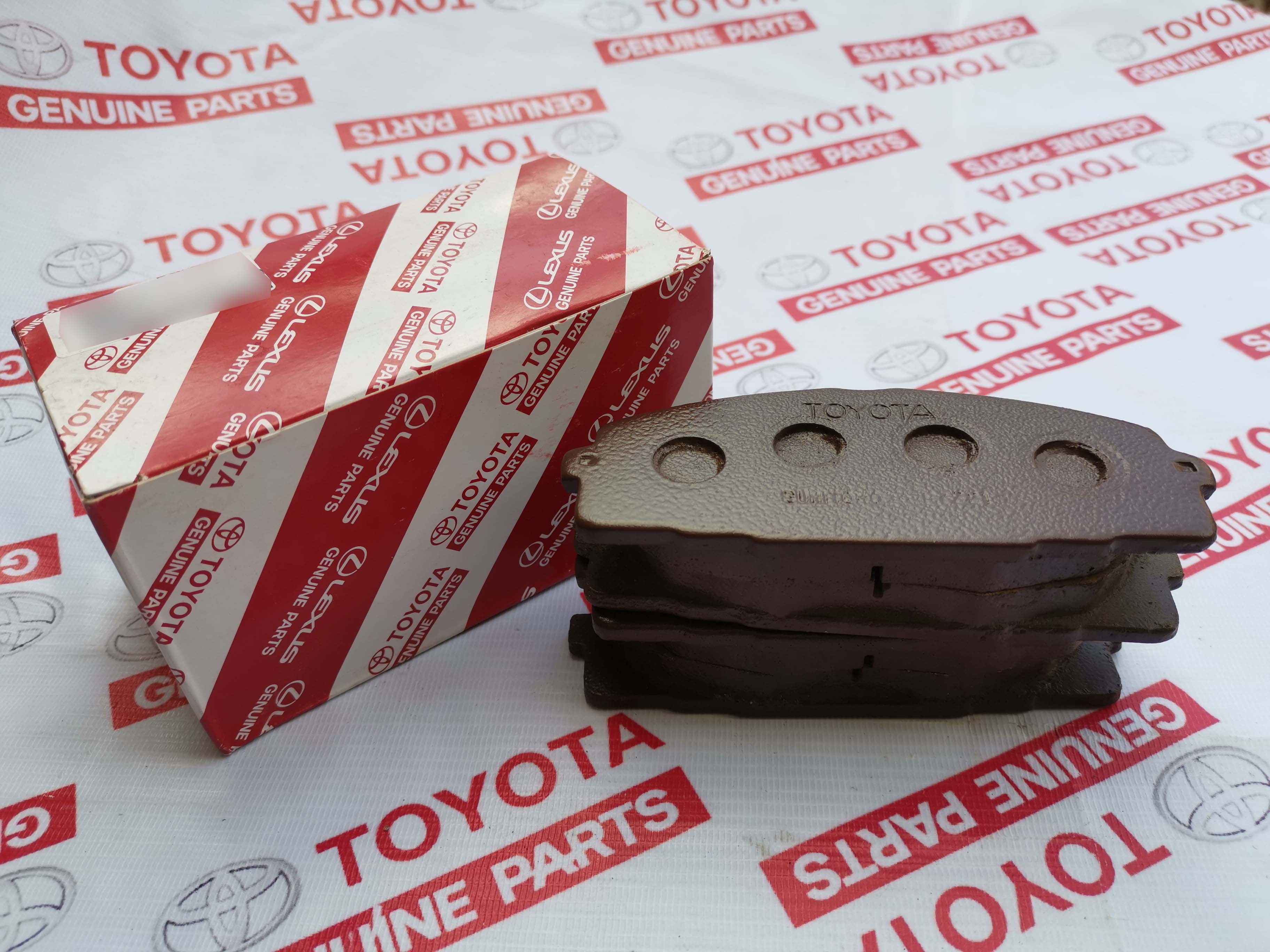 Toyota Hiace D4D 20052017 Brake Pads Toyota Auto Parts 04465YZZE9