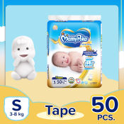 Mamypoko Extra Dry Small  - 50 pcs x 1 pack  - Tape Diaper