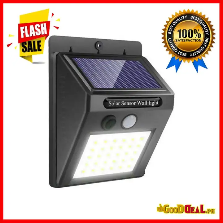 30 Led Solar Lights Outdoor Solar Powered Security Light Wireless Waterproof Motion Sensor Outdoor Wall Light Sensor Wall Light 30 Led Outdoor Waterproof Rechargeable Solar Power Pir Motion Garden Lamp Lazada Ph