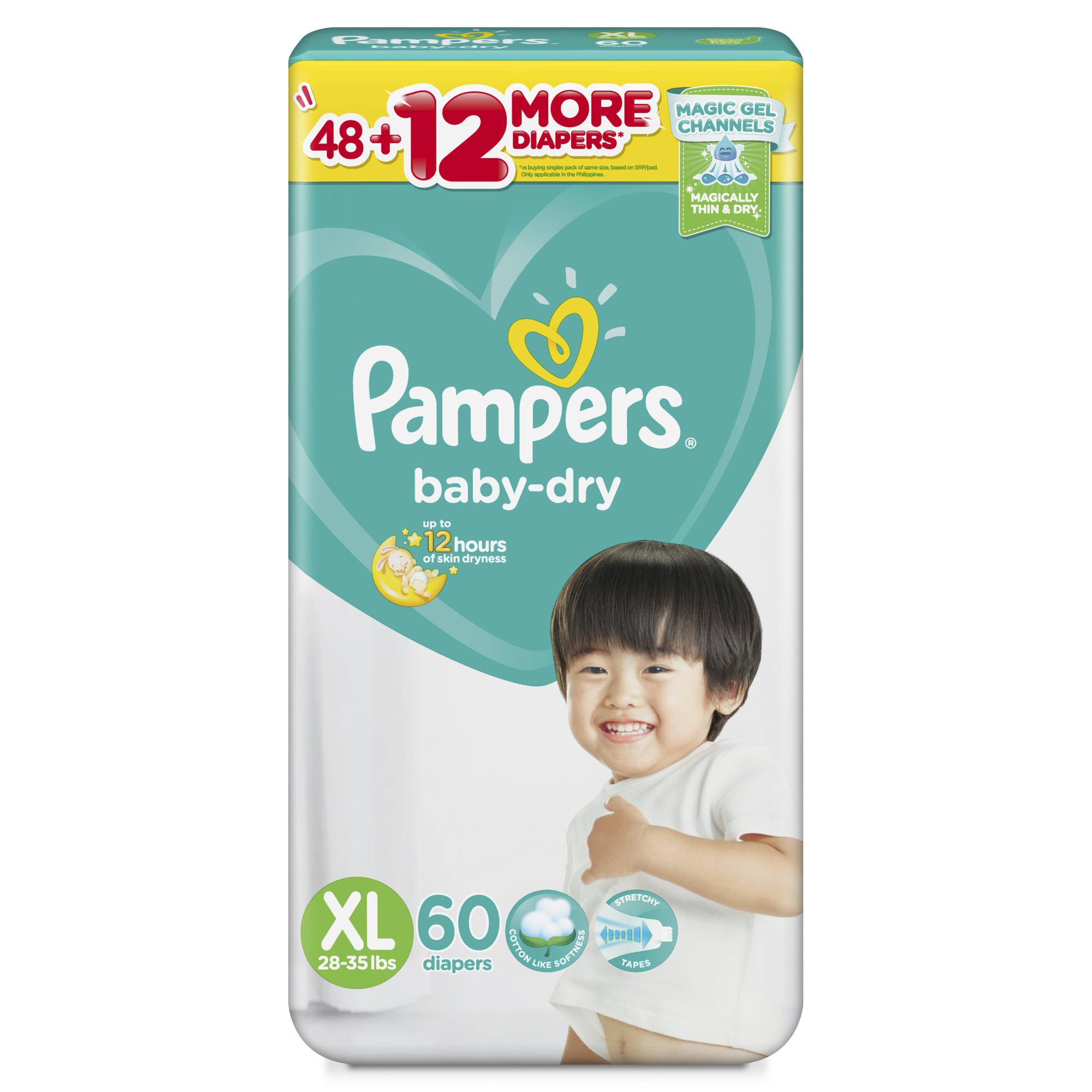 pampers baby dry xxl