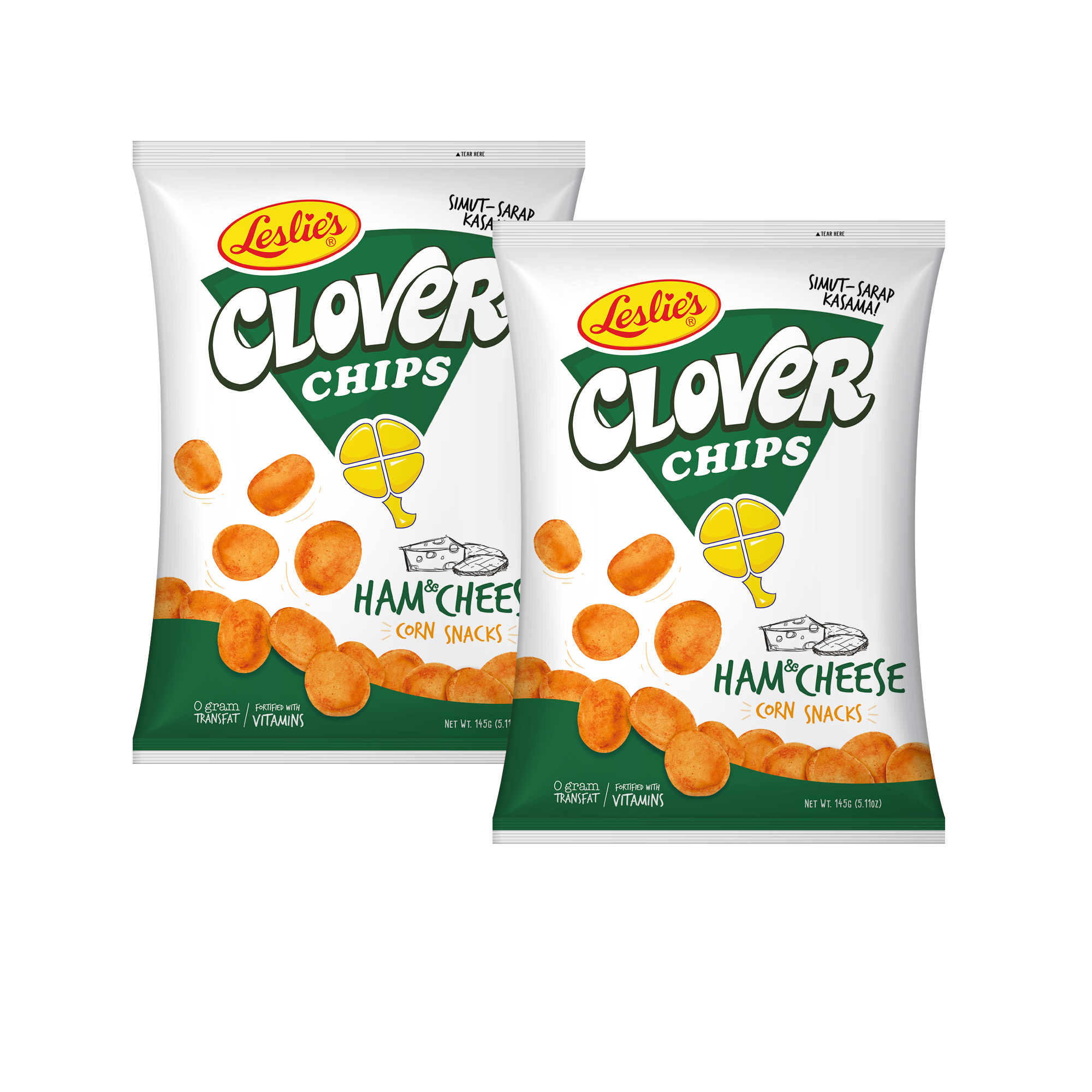 Clover Chips Ham and Cheese 145g x 2 Lazada PH