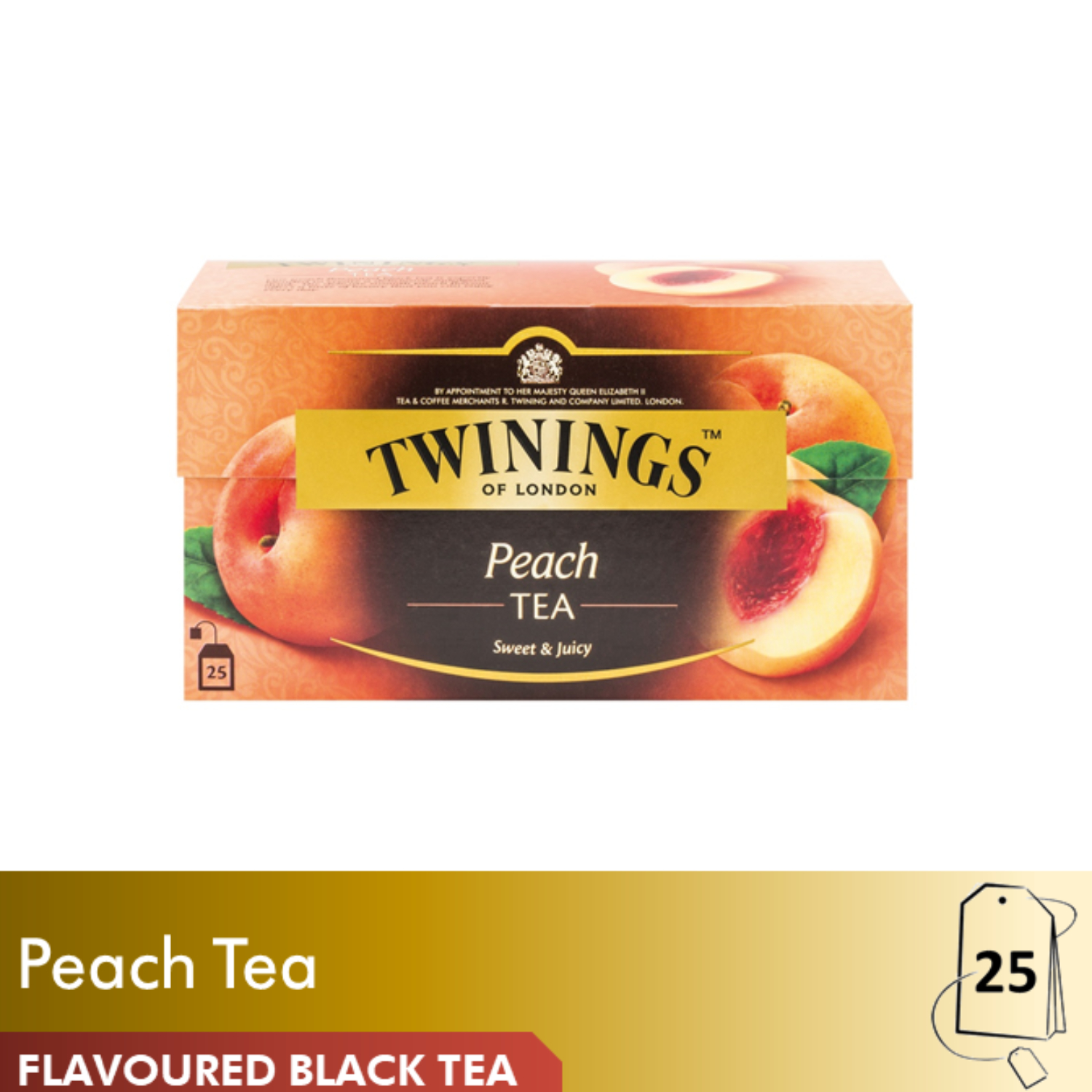 Fruit Infusions Orange Peach - 20 Teabags – Basilur Tea UK