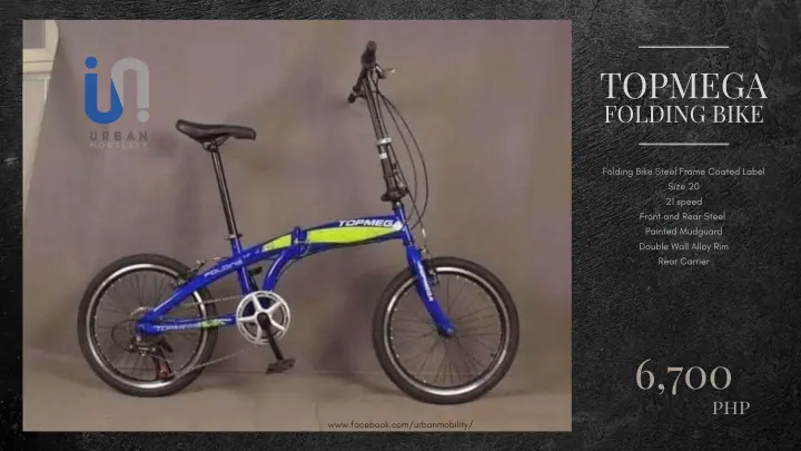 topmega folding bike review