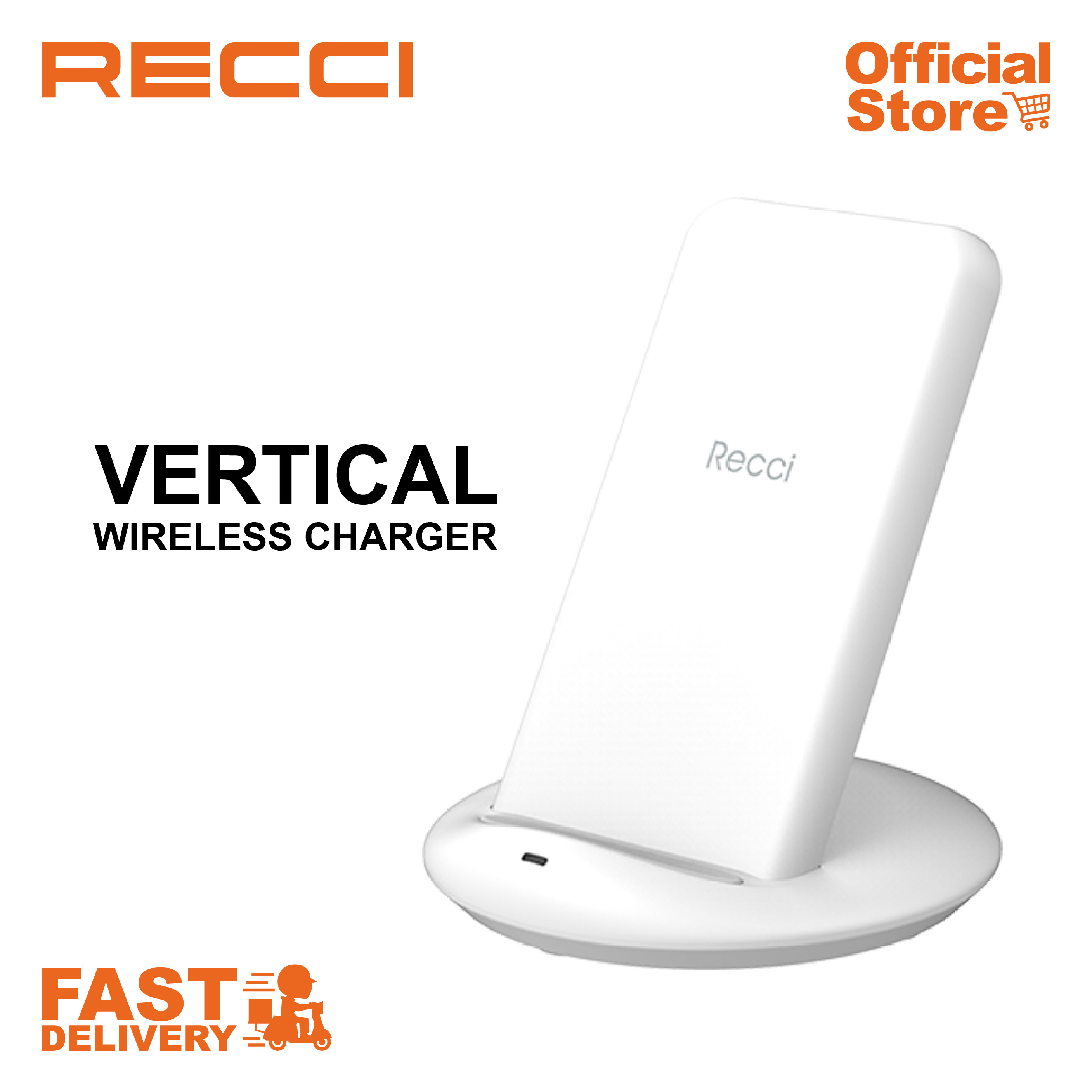 VERTICAL WIRELESS CHARGER(置き型充電器) RECCI - バッテリー/充電器