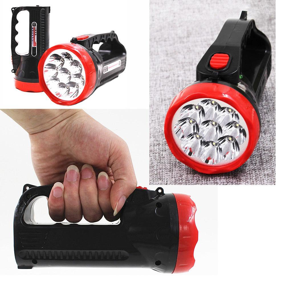 TOP ONE 9LED rechargeable flashlight Lazada PH