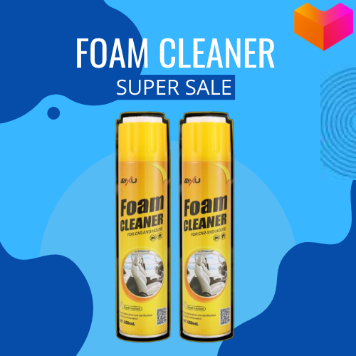 Foam Cleaner Spray MultiPurpose Foam Cleaner For Shoes Car Sofa
