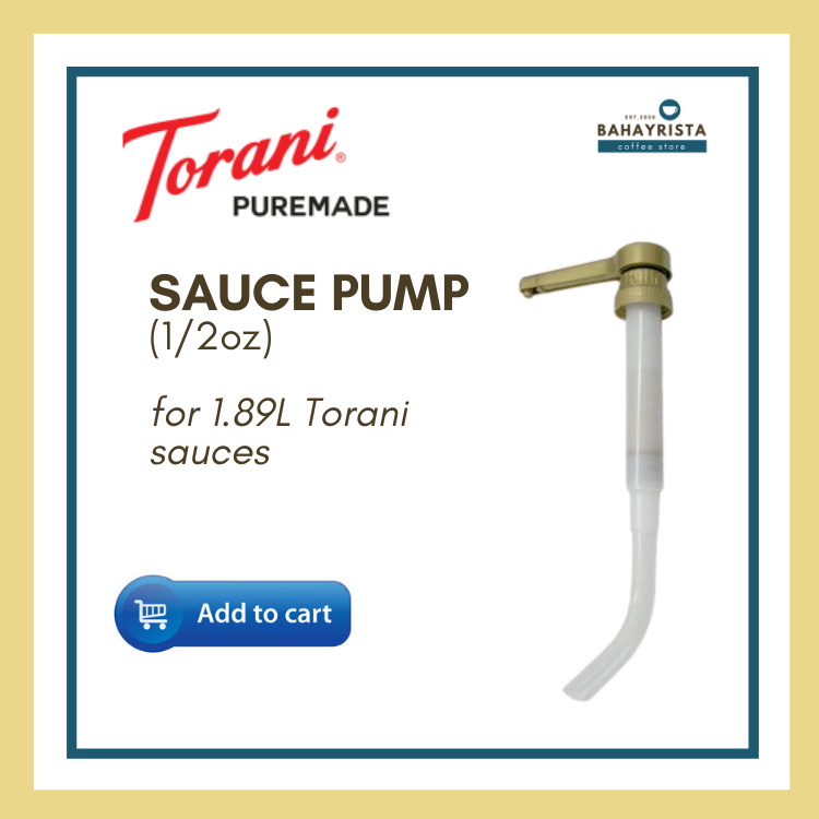 Torani Sauce Pump (1/2oz) Lazada PH